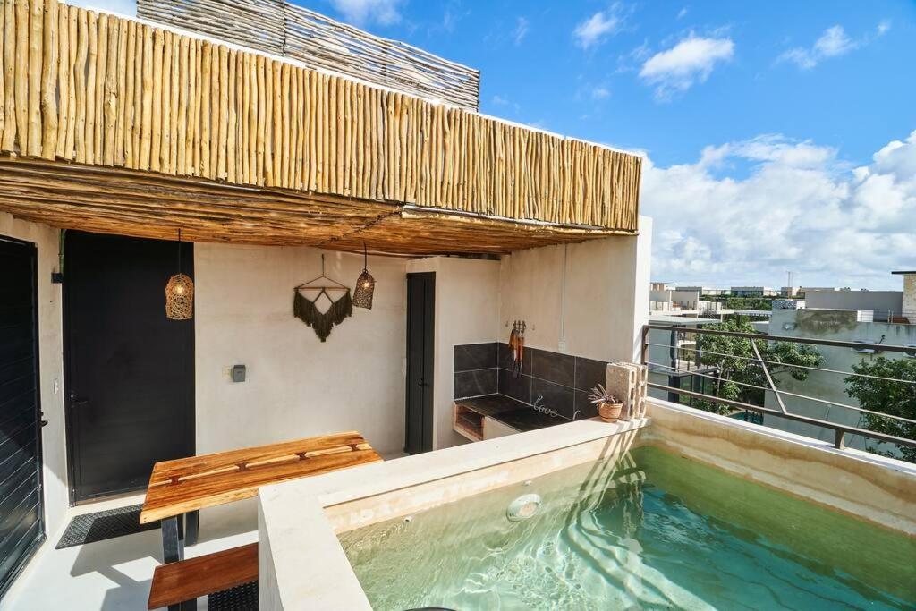Saskab 11 Private Rooftop&pool Jungle View 2br Ph Appartamento Tulum